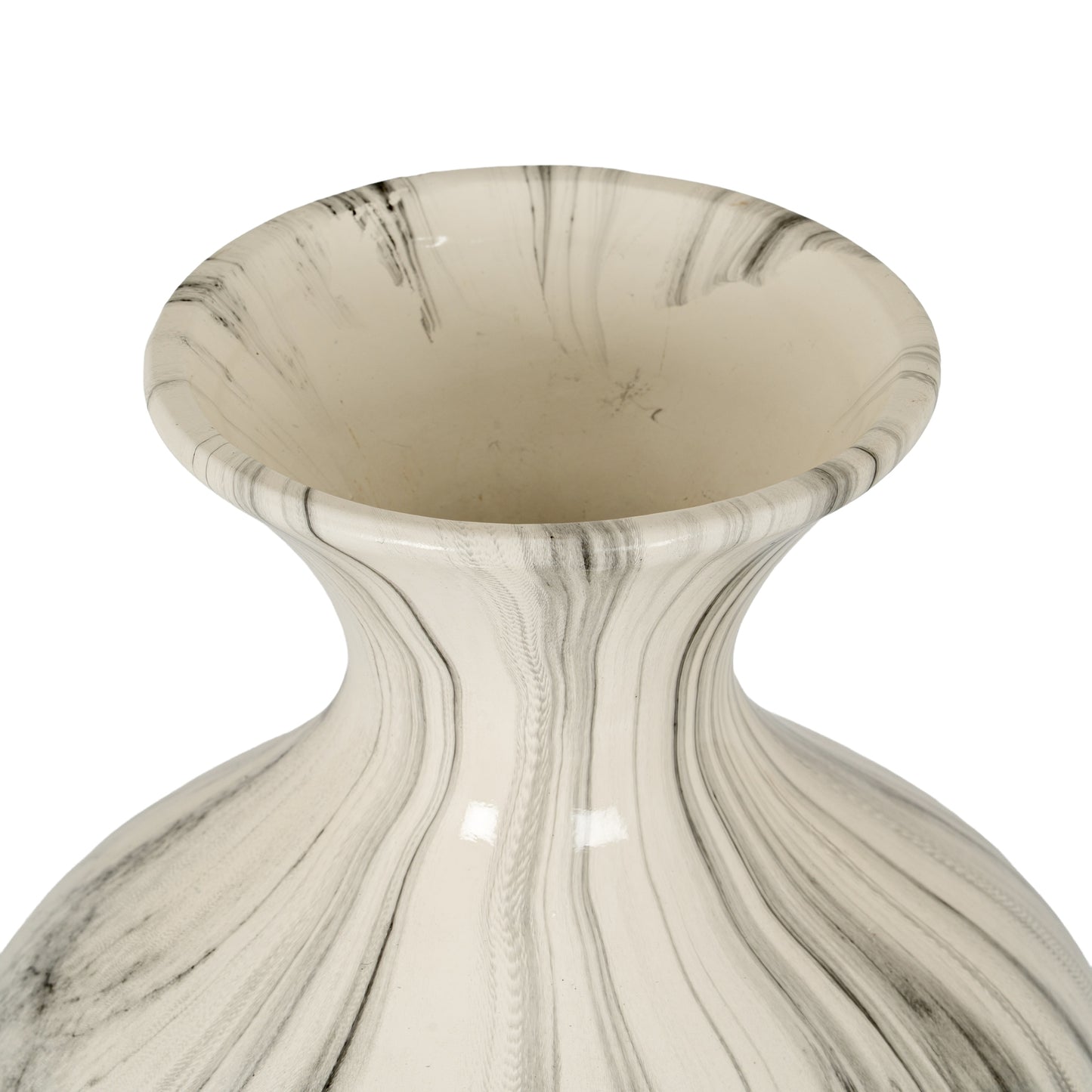 Marble Ellipse Large Vase