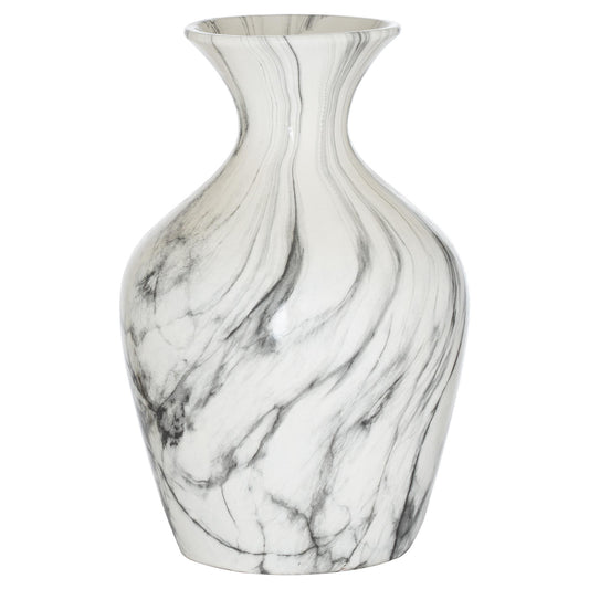 Marble Ellipse Large Vase - Vases from the Quanta Home collection.