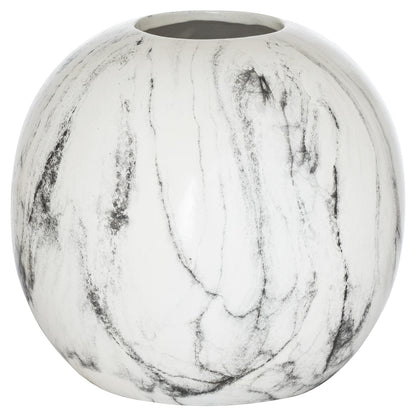 Marble Pudding Vase - Vases from the Quanta Home collection.