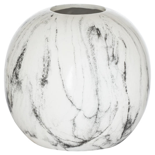 Marble Pudding Vase - Vases from the Quanta Home collection.