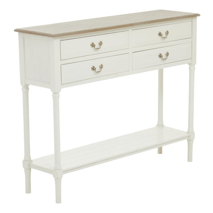 Heirloom 4 Drawer Console Table