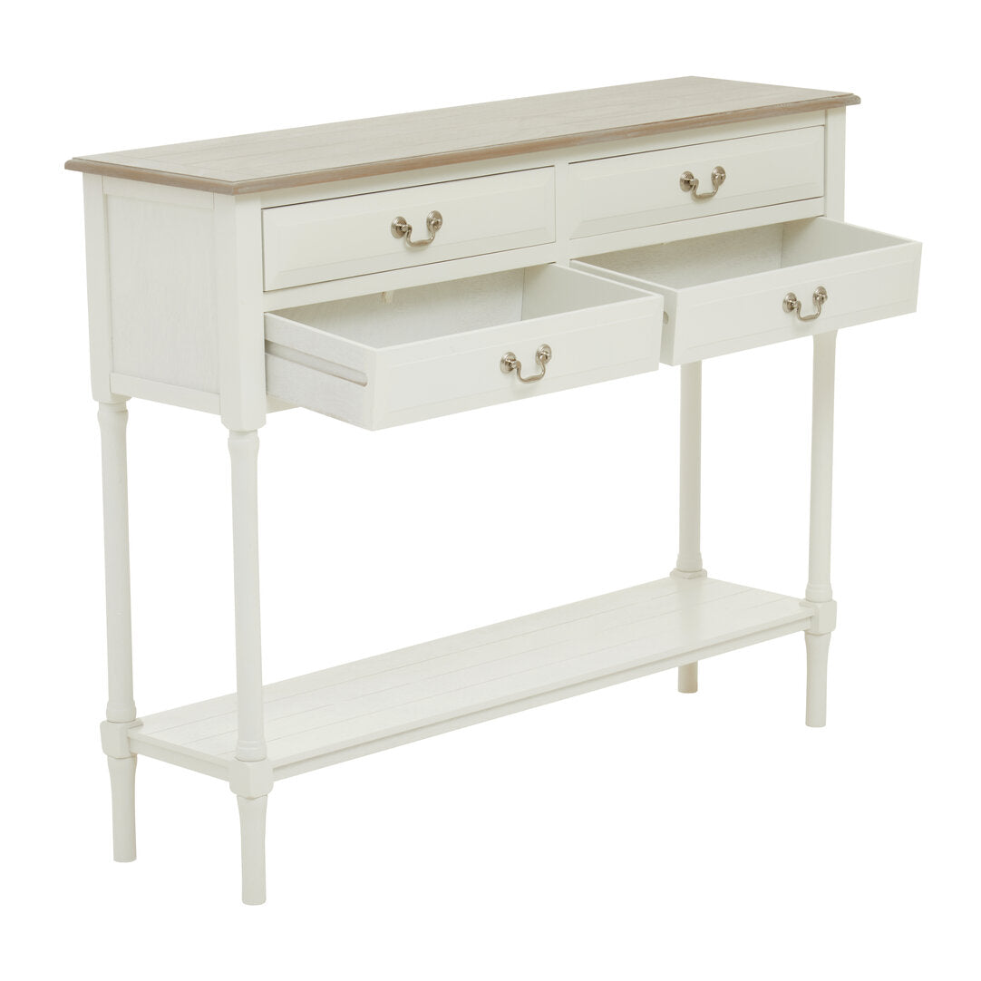 Heirloom 4 Drawer Console Table