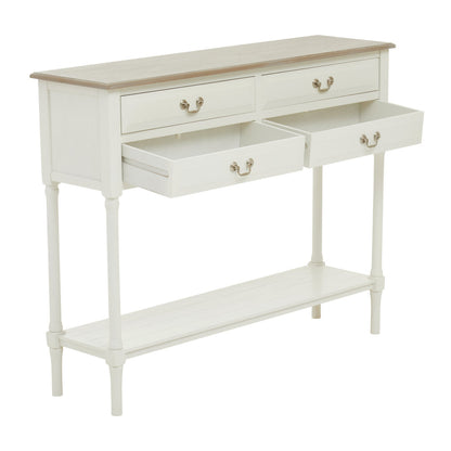 Heirloom 4 Drawer Console Table