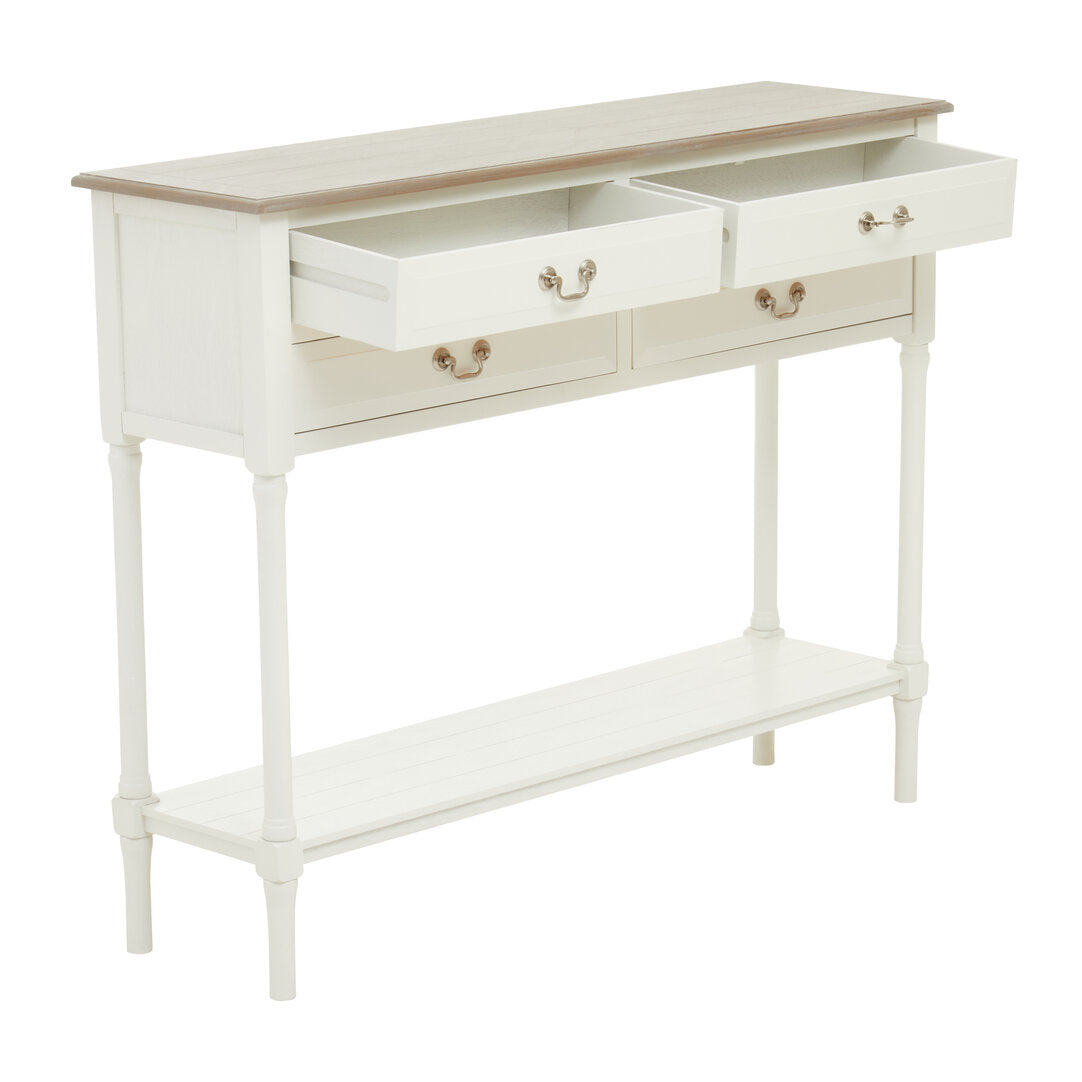 Heirloom 4 Drawer Console Table