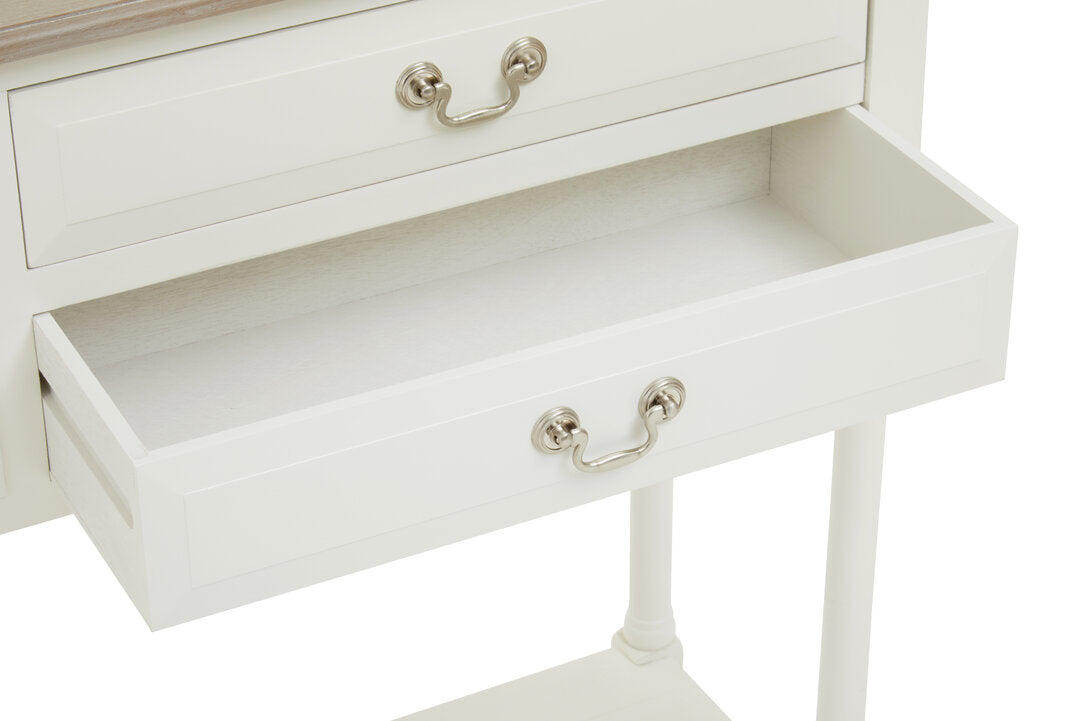 Heirloom 4 Drawer Console Table