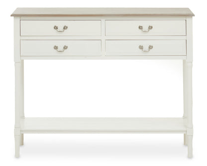 Heirloom 4 Drawer Console Table