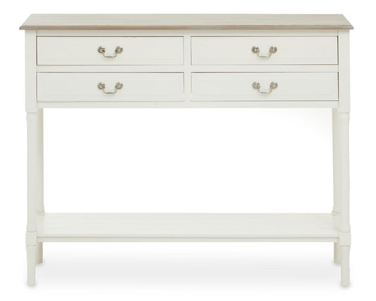 Heirloom 4 Drawer Console Table