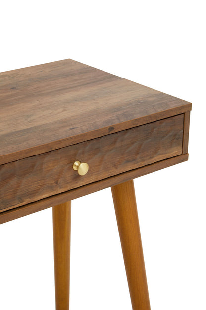 Artiste Wood Veneer Console Table with 2 Drawers