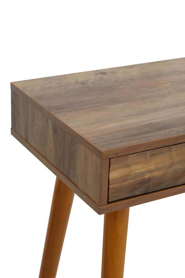 Artiste Wood Veneer Console Table with 2 Drawers
