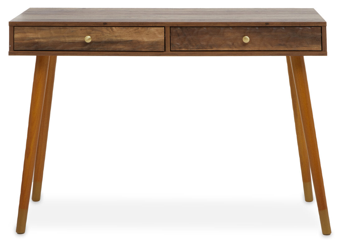 Artiste Wood Veneer Console Table with 2 Drawers