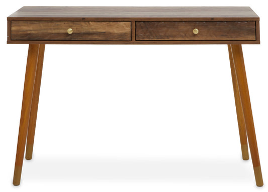 Artiste Wood Veneer Console Table with 2 Drawers