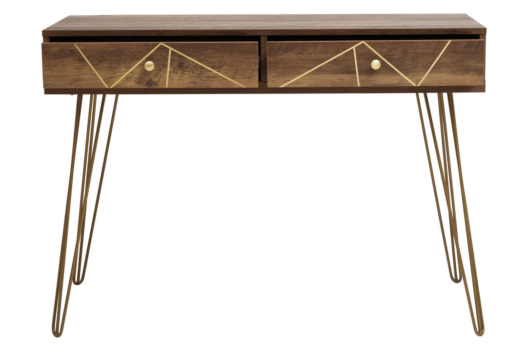 Fleur Console Table with 2 Drawers