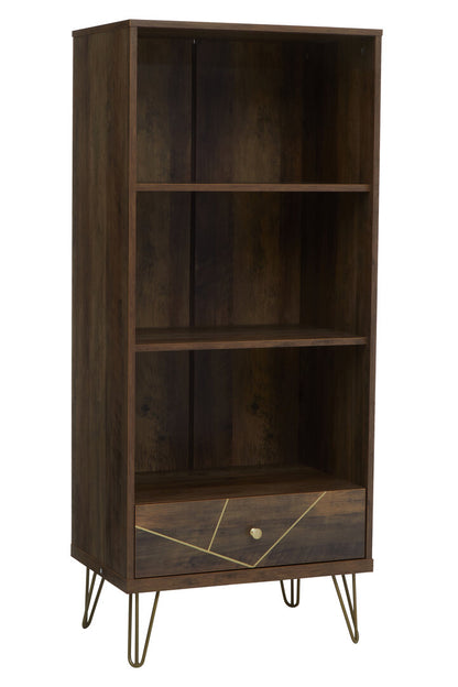 Fleur 3 Tier Shelving Unit with Drawer