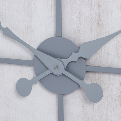 Roza Panelled Wall Clock - Wall Clocks from the Quanta Home collection.