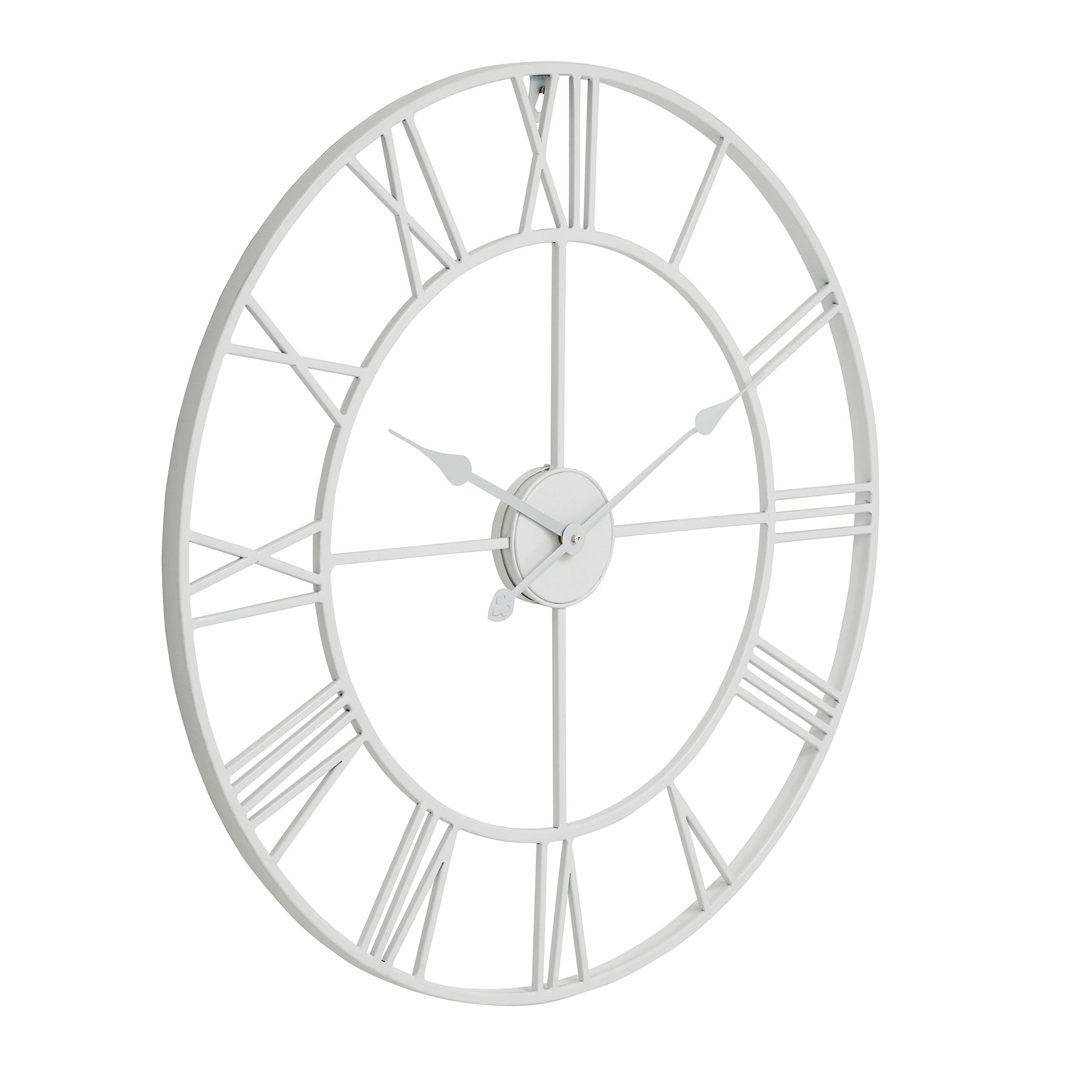 White Skeleton Wall Clock - Wall Clocks from the Quanta Home collection.