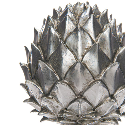 Silver Pinecone Finial - Silver from the Quanta Home collection.