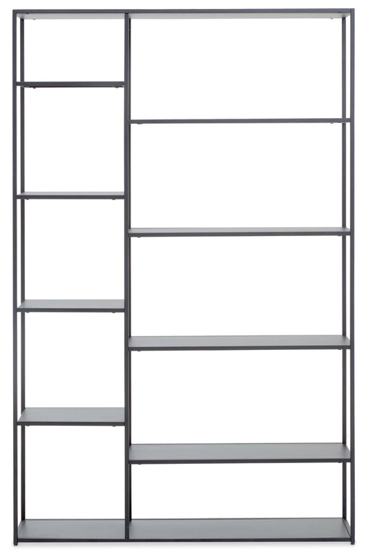 Onyx Grey Metal Multi Shelf Unit