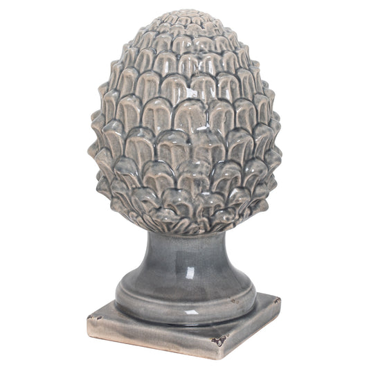 Garda Grey Decorative Acorn - Christmas Room Decorations from the Quanta Home collection.