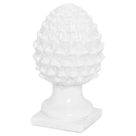 Garda White Decorative Acorn - Christmas Room Decorations from the Quanta Home collection.