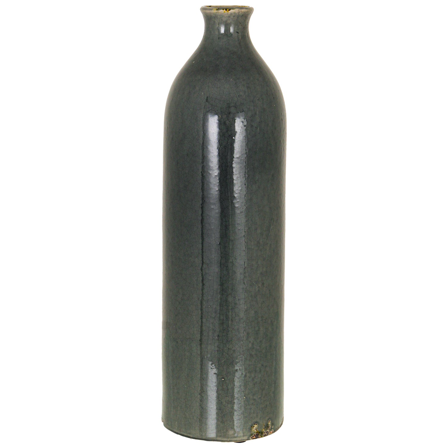 Garda Grey Glazed Gisela Vase - Ornaments from the Quanta Home collection.