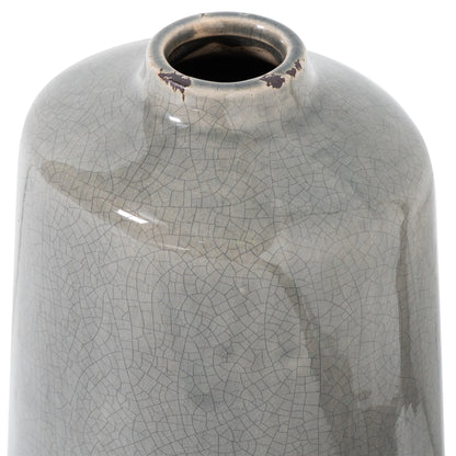 Garda Grey Glazed Liv Vase - Ornaments from the Quanta Home collection.