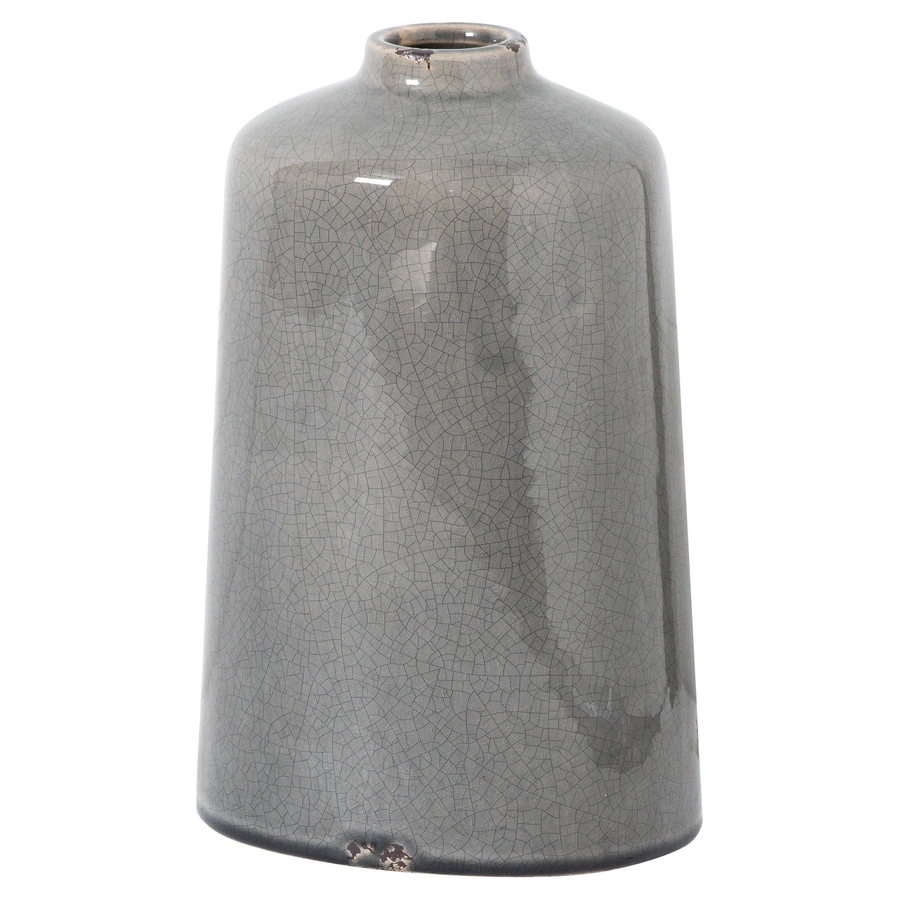 Garda Grey Glazed Liv Vase - Ornaments from the Quanta Home collection.