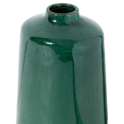 Garda Emerald Glazed Liv Vase - Ornaments from the Quanta Home collection.