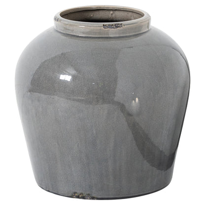 Garda Grey Glazed Juniper Vase - Ornaments from the Quanta Home collection.