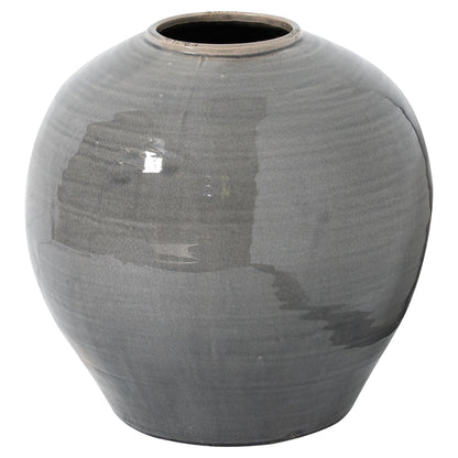 Garda Grey Glazed Regola Vase - Ornaments from the Quanta Home collection.