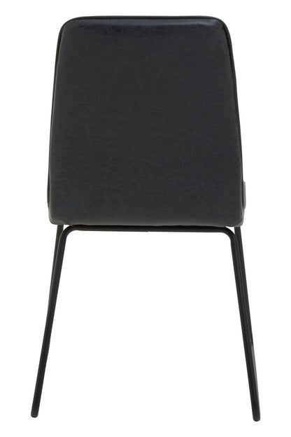 Nova Black Leather Effect Chair