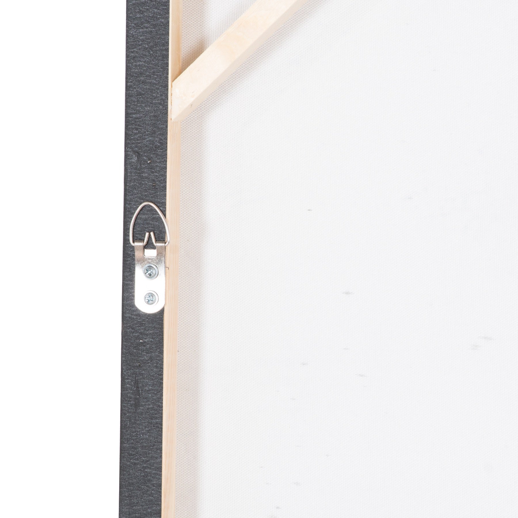 Sierra Silver And Grey Hand Painted Canvas - Handpainted Art from the Quanta Home collection.