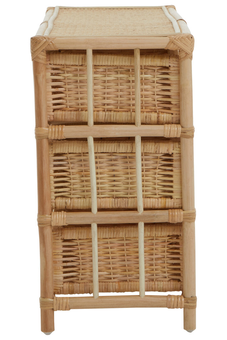 Rinjani Natural Rattan Six Drawer Chest