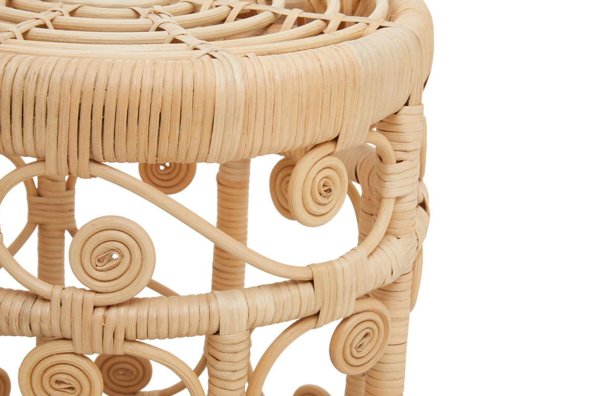 Rinjani Set Of Two Natural Rattan Tables