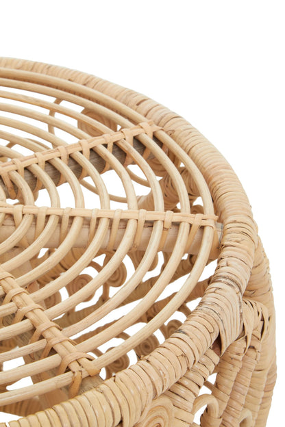 Rinjani Large Natural Rattan Table
