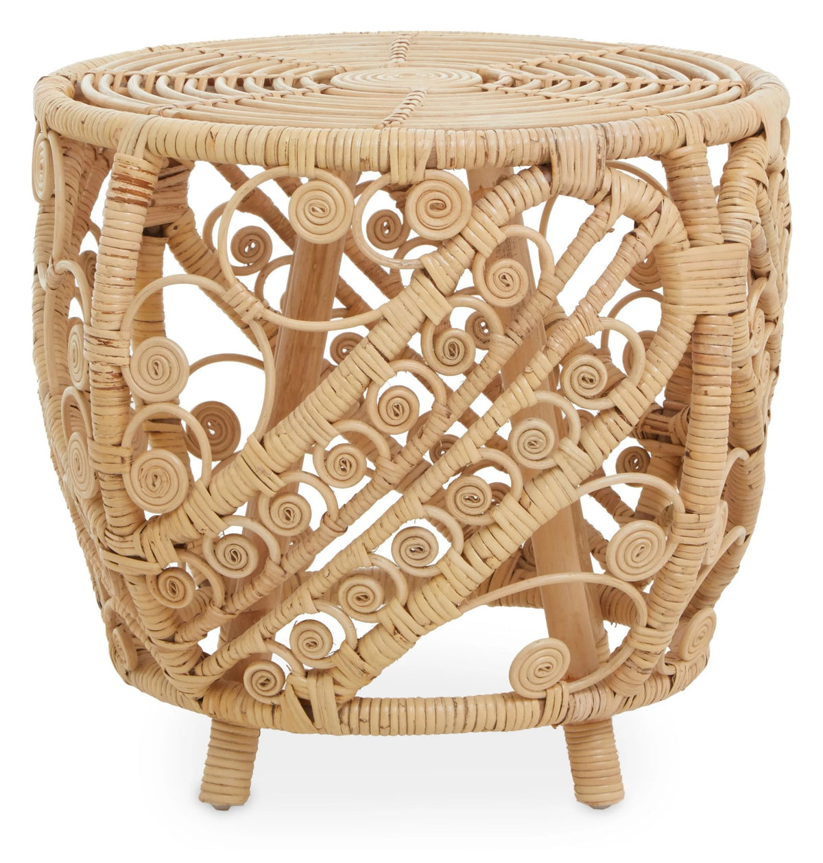 Rinjani Large Natural Rattan Table