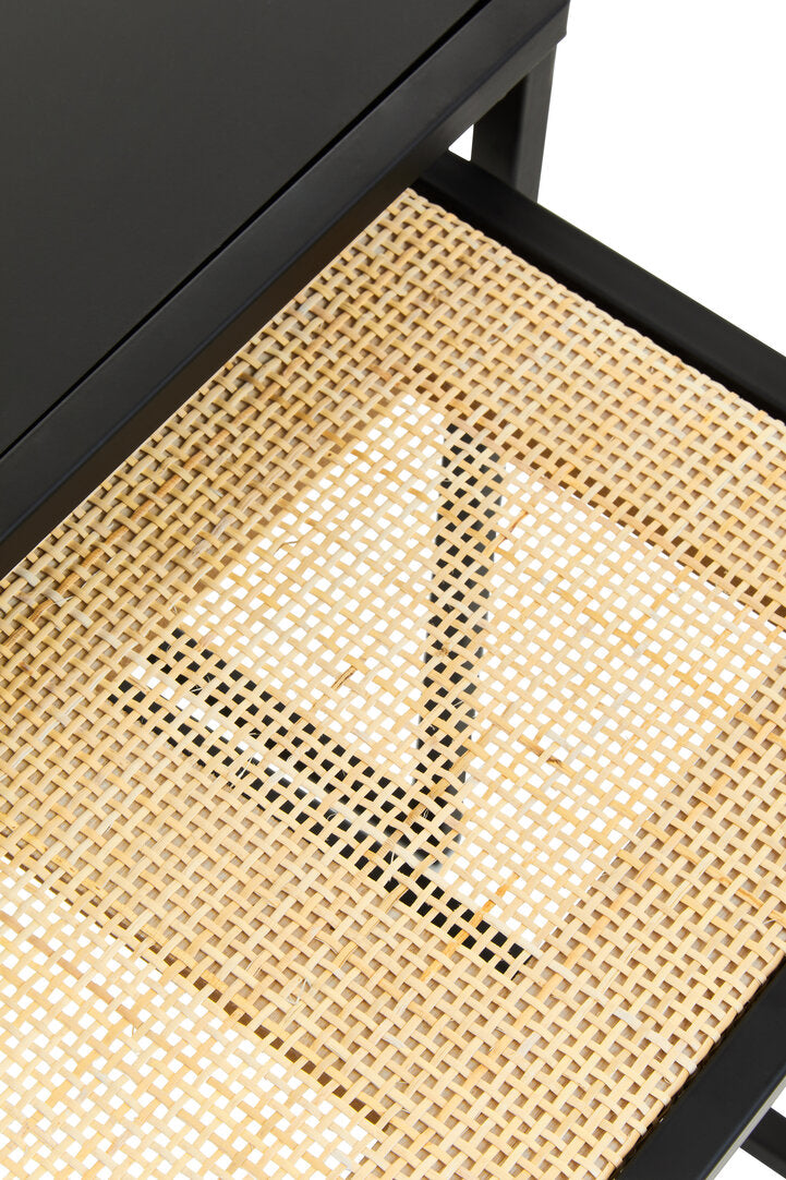 Ubud Rattan And Metal Nest Of Two Tables