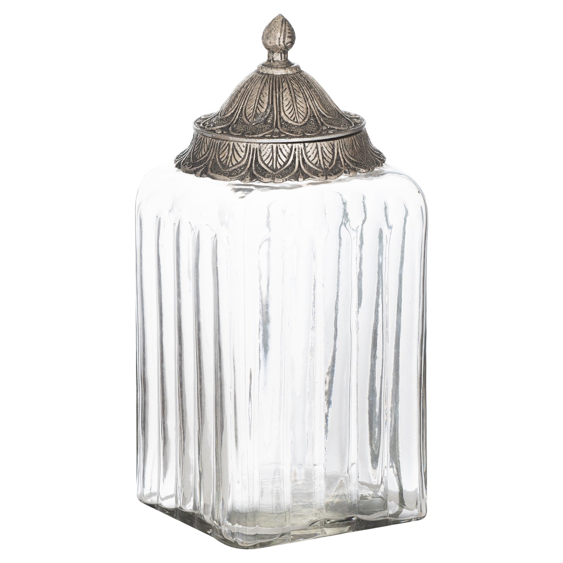Moroccan Style Lidded Large Display Jar - Christmas Room Decorations from the Quanta Home collection.