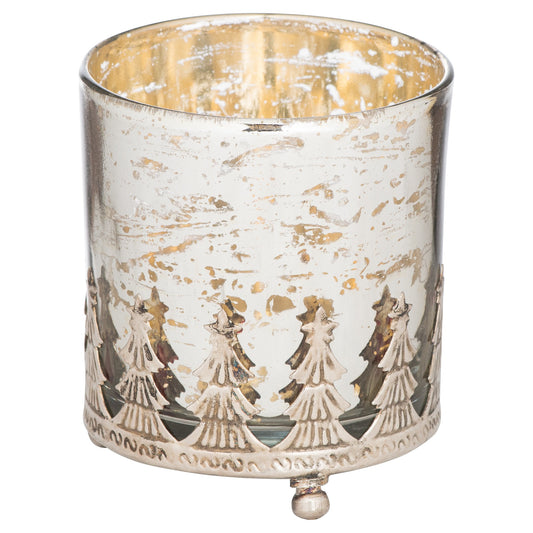 The Lustre Collection Christmas Large Candle Holder - Christmas Candles & Candle Accessories from the Quanta Home collection.