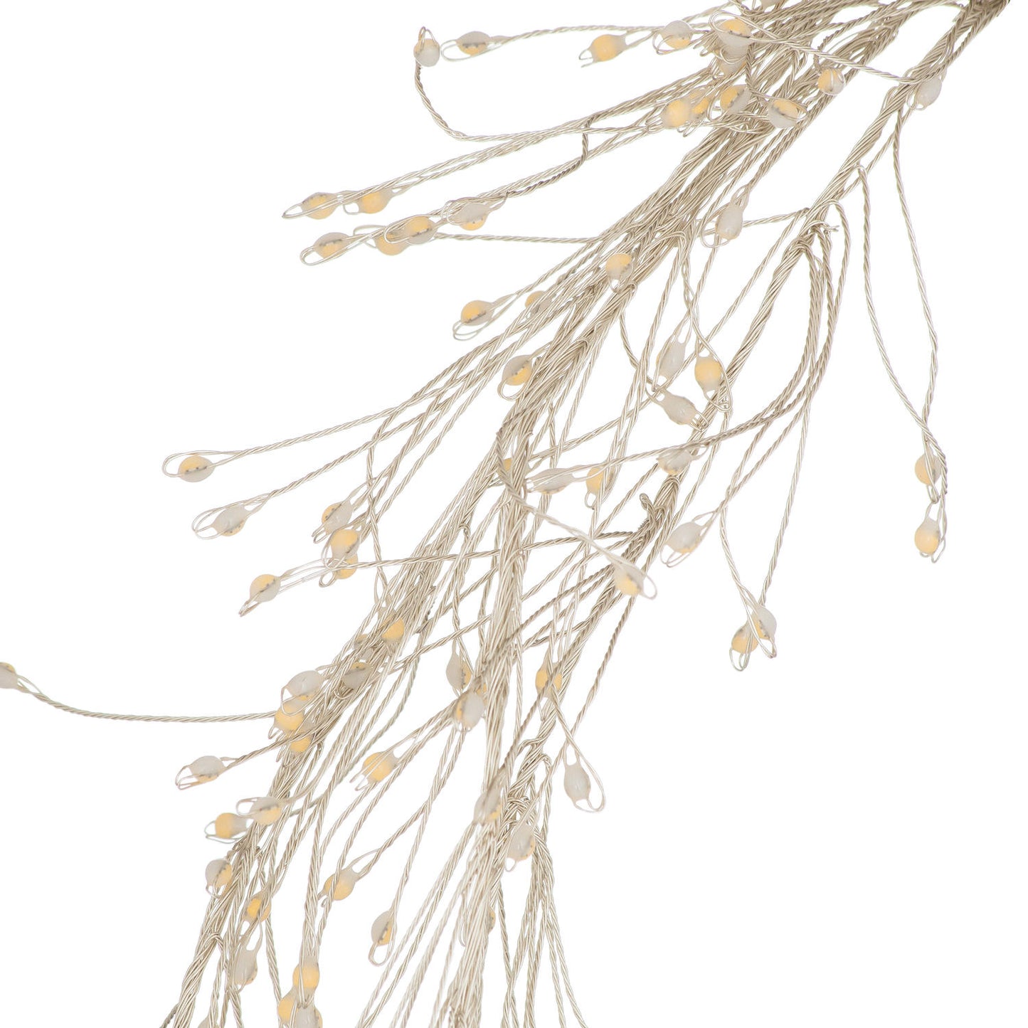 2.75m\9ft Plug-In LED 8 Sequence Warm White Cluster String - Christmas Room Decorations from the Quanta Home collection.