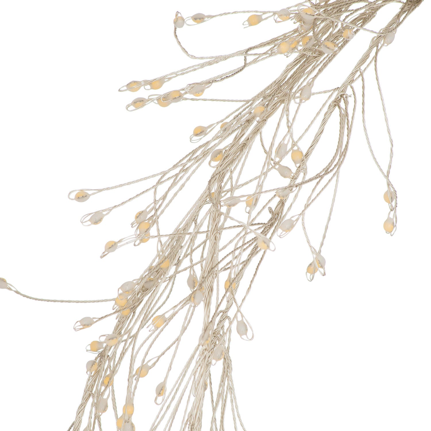 2.75m\9ft Plug-In LED 8 Sequence Warm White Cluster String - Christmas Room Decorations from the Quanta Home collection.