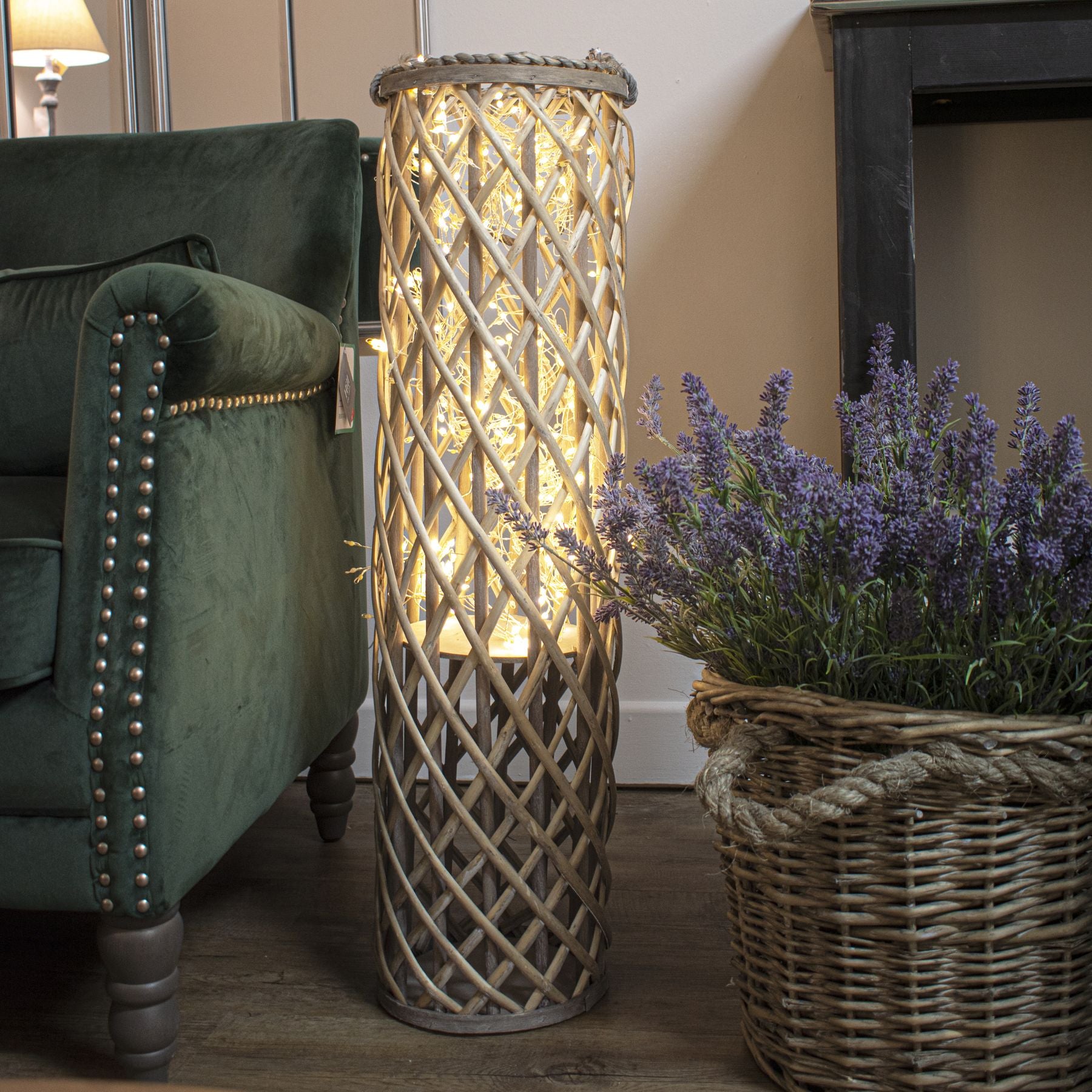 2.75m\9ft Plug-In LED 8 Sequence Warm White Cluster String - Christmas Room Decorations from the Quanta Home collection.