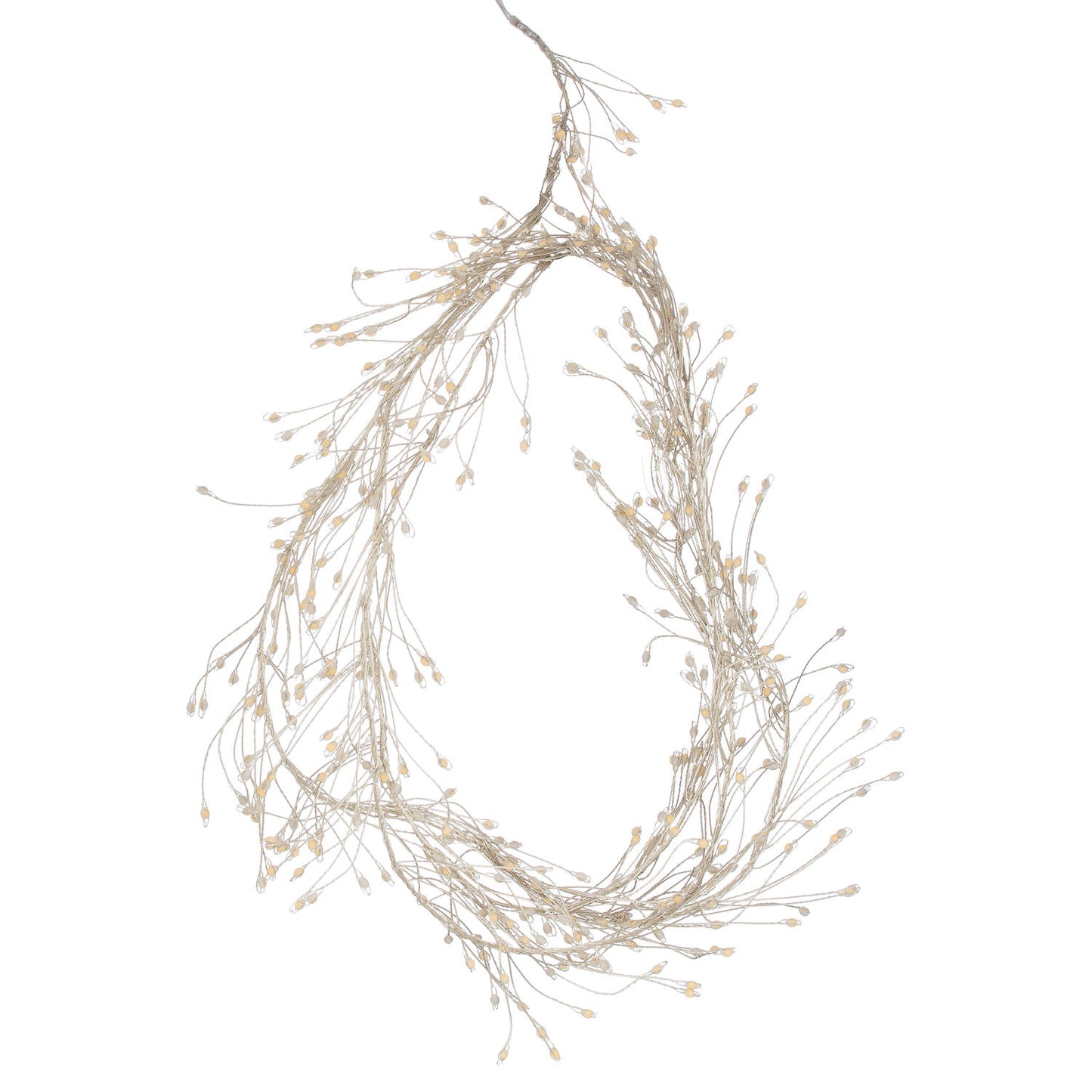 2.75m\9ft Plug-In LED 8 Sequence Warm White Cluster String - Christmas Room Decorations from the Quanta Home collection.