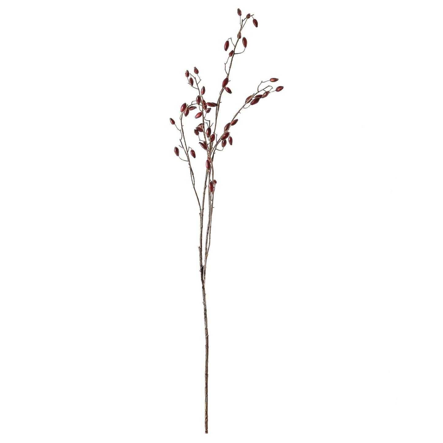 Burgundy Rosehip Stem - Festive Flowers & Foliage from the Quanta Home collection.