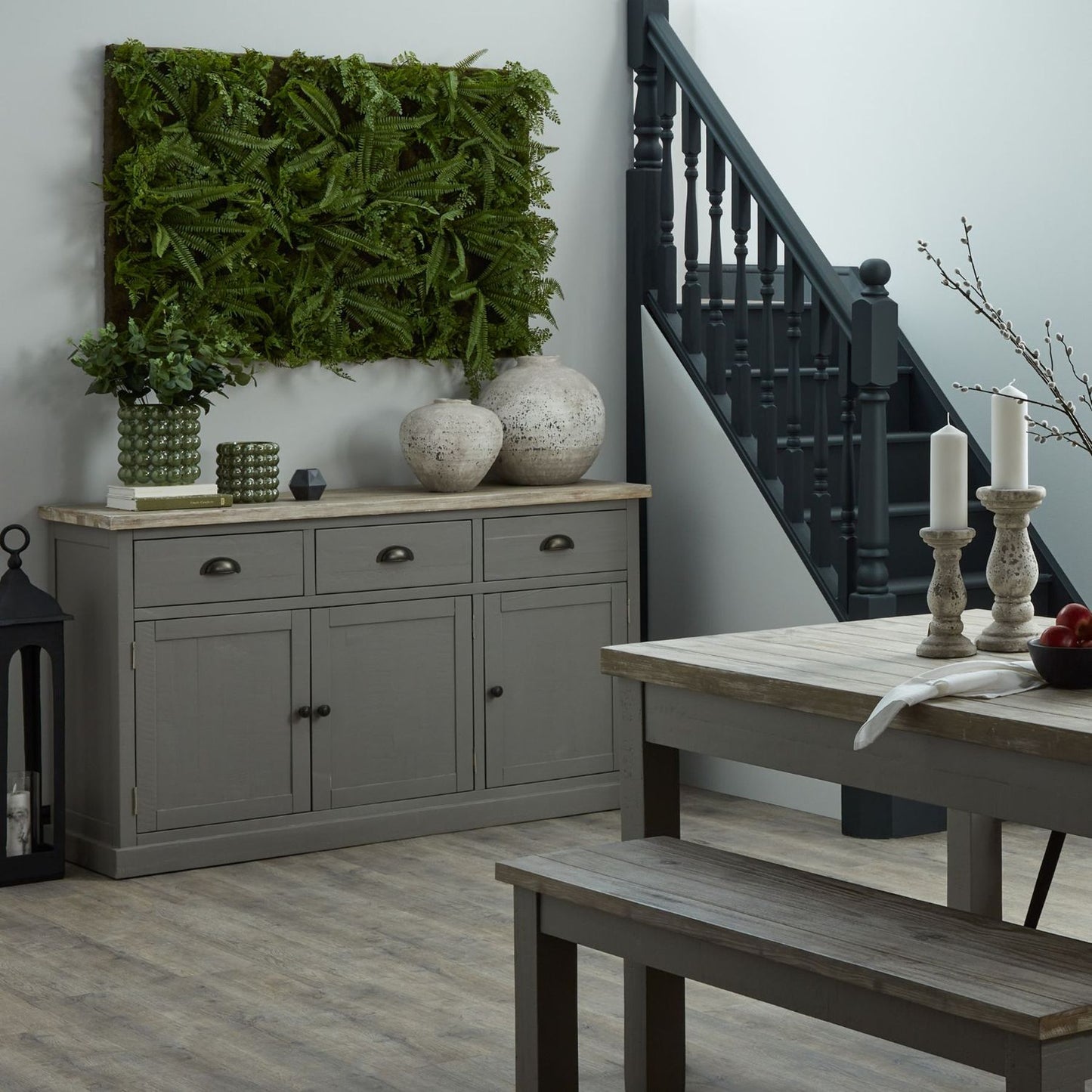 Tiber Large Stone Ceramic Vase - Vases from the Quanta Home collection.