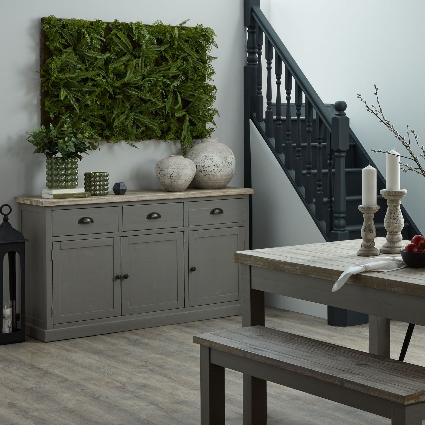 Tiber Large Stone Ceramic Vase - Vases from the Quanta Home collection.