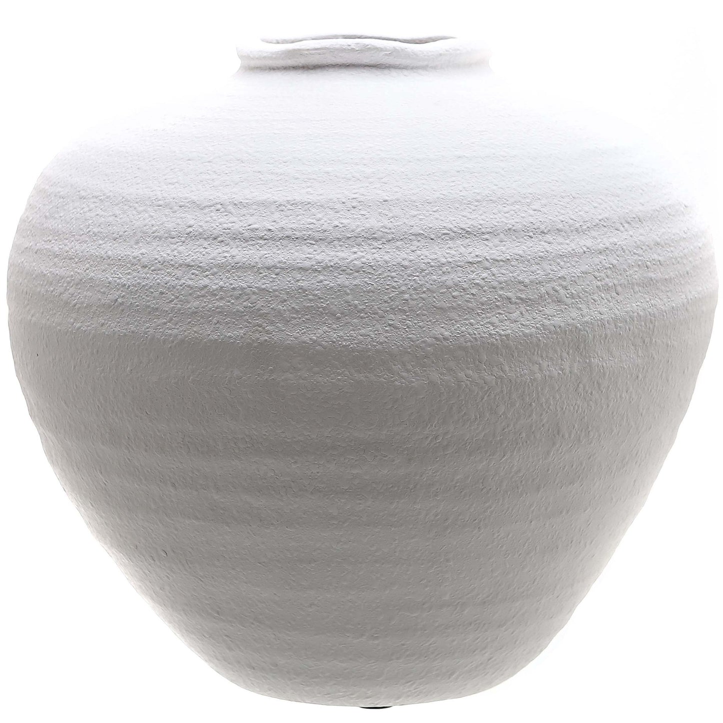 Regola Matt White Ceramic Vase - Vases from the Quanta Home collection.