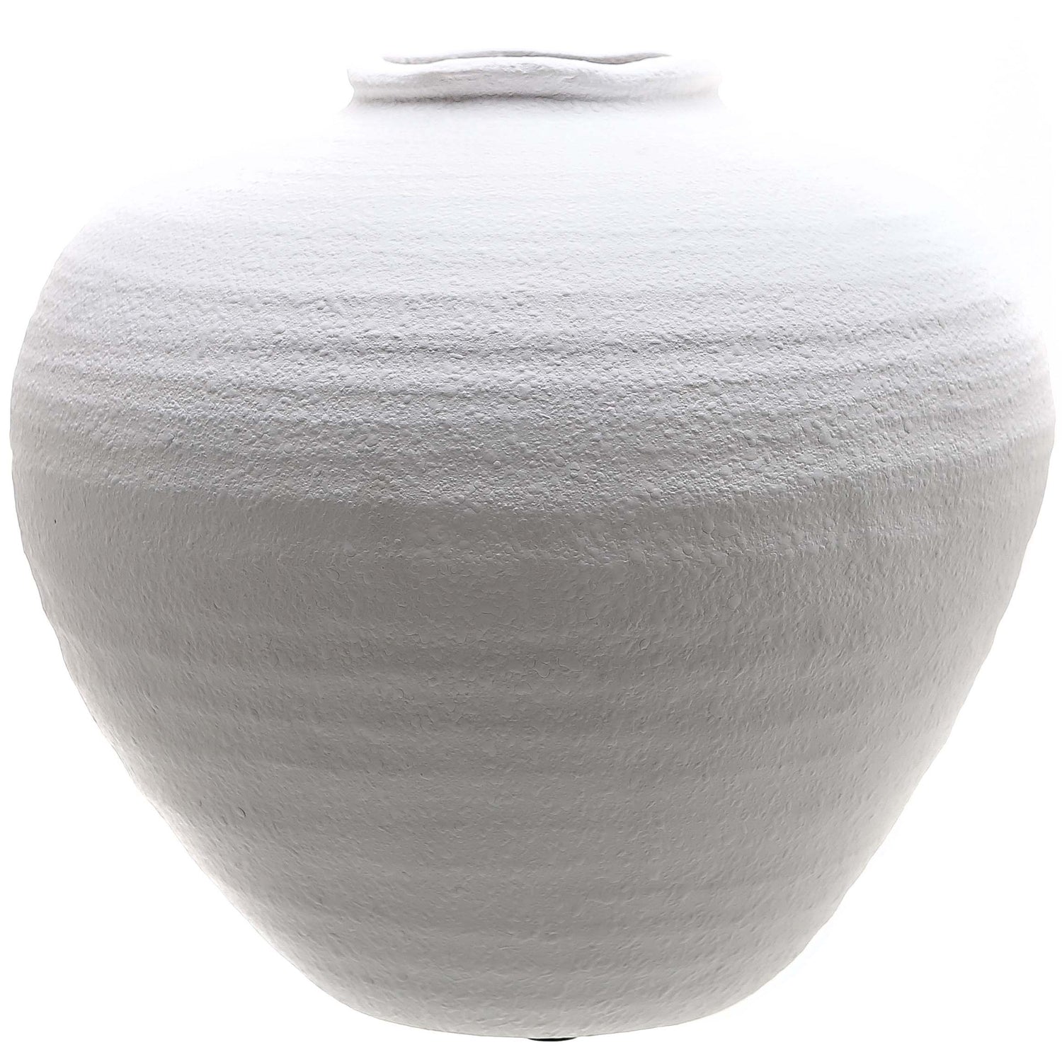 Regola Matt White Ceramic Vase - Vases from the Quanta Home collection.