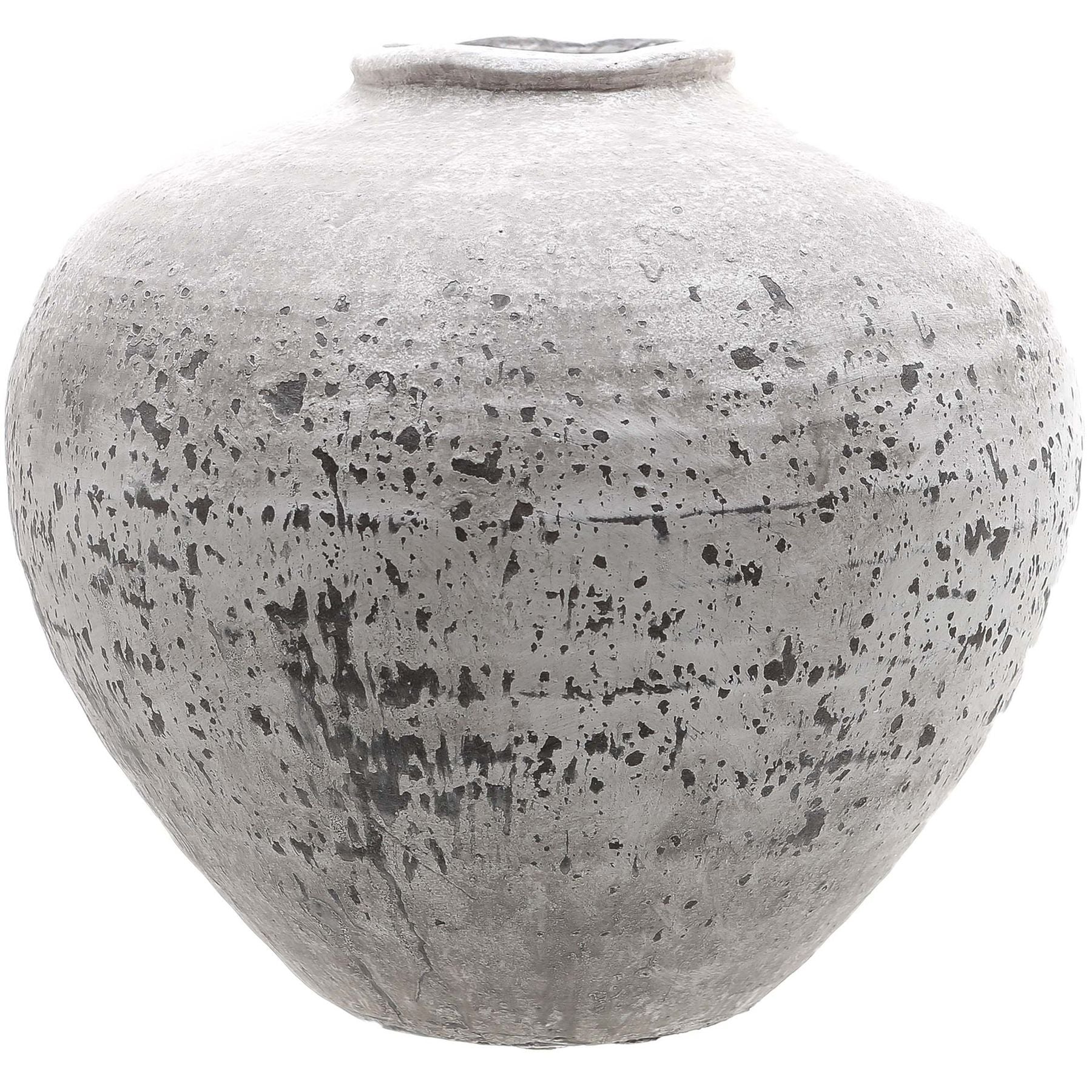 Regola Large Stone Ceramic Vase - Vases from the Quanta Home collection.