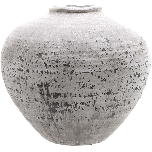 Regola Large Stone Ceramic Vase - Vases from the Quanta Home collection.