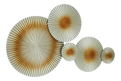 Foundation Abstract Discs Wall Sculpture